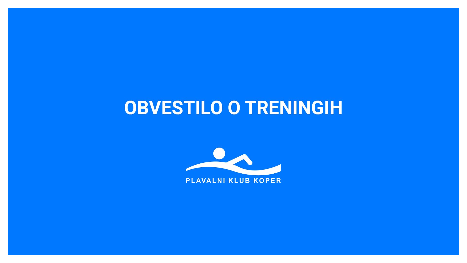 obvestilo